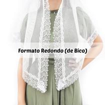 Véu Ccb Congregação Cristã Renda Guipir Musical Adulto mod. Quézia