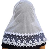 Véu ccb diana com aplicação poá congregação cristã no brasil