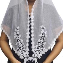 Véu ccb flor com aplicação