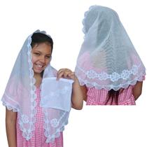 Véu CCB Infantil Aplicação 4a8 Anos Formato:Retangular