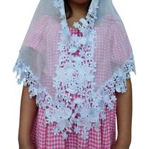 Véu CCB Infantil Luxo Notas Com Aplicação