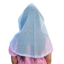 Véu CCB Juvenil Laços 9 a 12 Anos Formato:Retangular