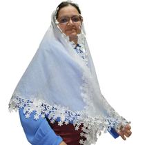 Véu Ccb luxo Redondo ou Retangular Adulto