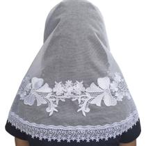 Véu ccb notas musicais amanda com aplicação congregação cristã no brasil