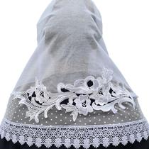 Véu ccb rebeca com aplicação poá congregação cristã no brasil