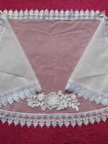 VÉU CCB renda coração - Quadrado ou Redondo -