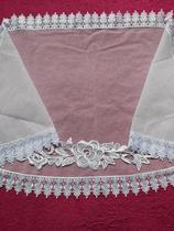 VÉU CCB renda coração - Quadrado ou Redondo -