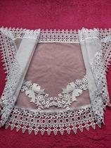 VÉU CCB renda larga - Quadrado ou Redondo -