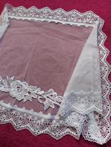 VÉU CCB renda larga - Quadrado ou Redondo -