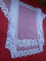 VÉU CCB renda larga - Quadrado ou Redondo -