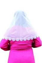 Véu Ccb Renda média Bico -larissa Véu Ccb Renda média Bico -larissa