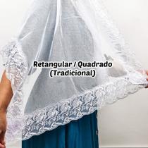 Véu Ccb Renda Musical Organista Congregação Cristã (modelo Gabi)