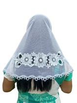 Véu de Bico Adulto Ccb Renda Media- Luiza