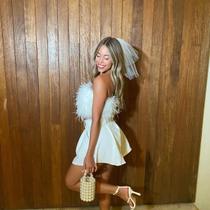 Véu Noiva Despedida Solteira Curto Chá Noiva Barato V102 Véu Noiva Despedida Solteira Curto Chá Noiva Barato V102