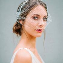 Véu Noiva Rosto Voilet Vintage Tule Bordado Renda Casamento