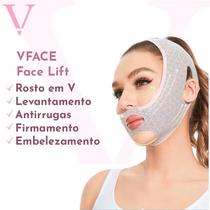 Vface Lifting Facial Efeito rejuvenescedor antirrugas e firmamento mascara de belezacontrapapada