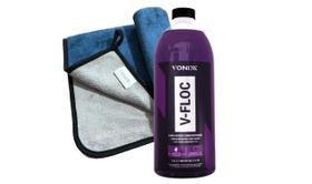 VFLOC Shampoo Automotivo 1,5L E Toalha Microfibra Vonixx