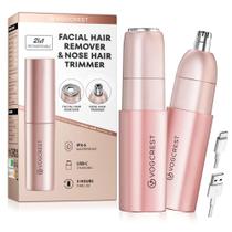 VG VOGCREST Recortadora 2 en 1 para Vello Nasal y Facial para Mujer