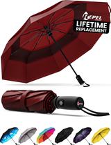 Viagem à prova de vento Umbrella Repel para chuva com abertura/fechamento automático