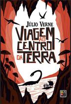 VIAGEM AO CENTRO DA TERRA de Julio Verne Livro Clássico da literatura Editora Pé da letra -