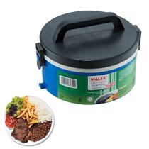 Vianda Termica Marmita com Divisória Dupla 1,5L Malta Azul Vianda Termica Marmita com Divisória Dupla 1,5L Malta Azul