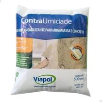 Viapol Aditivo Contra Umidade Impermeabilizante para Construção - EMBALAGE 500 ML