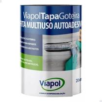 Viapol Fita Multiuso Tapa Goteira 20cm X 10m Viapol Fita Multiuso Tapa Goteira 20cm X 10m