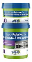 Viapoxi Tix 1kg Epoxi Cola Ferro Media Concreto Rapido 1kg
