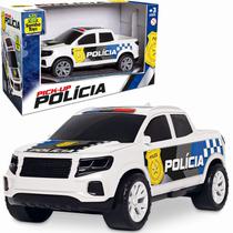 Viatura Pick-up Carrinho De Policia Caminhonete De Brinquedo Infantil 0042 - Samba Toys Viatura Pick-up Carrinho De Policia Caminhonete De Brinquedo Infantil 0042 - Samba Toys