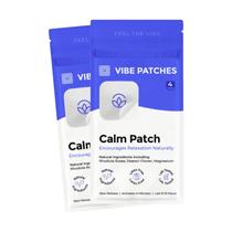VIBE PATCHES Calm Patches de Relaxamento e Bem-Estar, 8 unidades