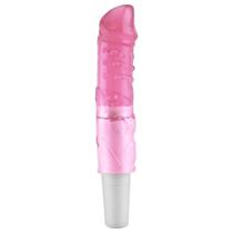 VIBE TOYS - Vibrador Bastão Jelly - Rosa