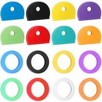Vibit Kit com 16 Capas Coloridas de Plástico para Chaves, 2 Estilos