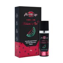 Vibra-me Melancia Ice Gel Eletrizante Beijável 15g - Sensações Intensas e Refrescantes