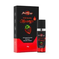 Vibra-me Morango Hot Insano Gel Eletrizante Beijável 15g - Intensidade Três Vezes Maior