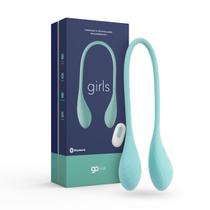 Vibração de Casal C/ Controle Remoto Recarregável Go Vibe Girls