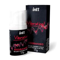 Vibração em gel Vibration Morango Intt