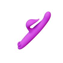 Vibrador 3 em 1 Peacher com Sucção, Vibração e Vai e Vem Vibrador 3 em 1 Peacher com Sucção, Vibração e Vai e Vem
