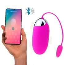 Vibrador Bluetooth com Comando por Celular 12 Modos de Vibração - Pretty Love