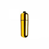 Vibrador Bullet com 10 Vibrações Power Bullet Dourado Vibrador Bullet com 10 Vibrações Power Bullet Dourado