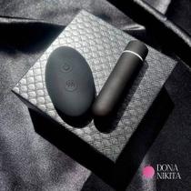 Vibrador Bullet Control Me com Controle Black Vibrador Bullet Control Me com Controle Black