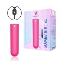 VIBRADOR BULLET RECARREGÁVEL 10 Vel