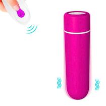 Vibrador Bullet Recarregável Ultra Forte com Controle Remoto Seed S-Hande Pink