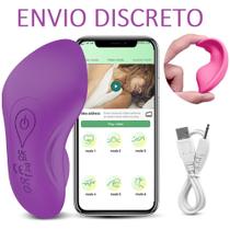 Vibrador calcinha recarregavel controle app as070 youvibe Vibrador calcinha recarregavel controle app as070 youvibe
