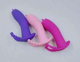 Vibrador Casal Alice Com Controle Sem Fio Estimulador Ponto G Sex Shop - Embalagem Discreta