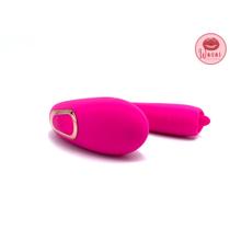 Vibrador Casal Com Controle Remoto Sucçao De Clitóris e Sexo Oral com toque aveludado Discreto e Silencioso