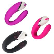 Vibrador Casal Duplo Estimulador Ponto G Clitoriano Penetrável Sex Shop