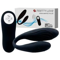 Vibrador Casal Indulgence Plus 30 Vibrações e 3 Velocidades Pretty Love