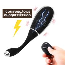 Vibrador Choque Elétrico Recarregável Controle Remoto por Voz Massageador Cápsula Vibratória - Taiwan Collection