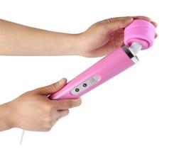 Vibrador Clitoriano 9000 Rpm Varinha Mágica Bivolt Clítoris Rosa