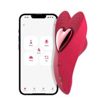 Vibrador Clitoriano Borboleta, Vibrador De Calcinha Vestível Com Controle Remoto Por Aplicativo,